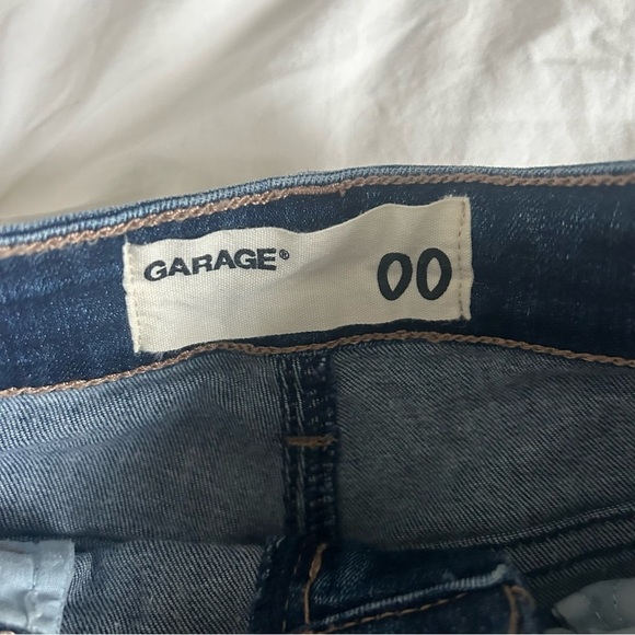 FALL 2/$20 Garage Deep Blue Wash Skinny Jean Size 00 - Picture 5 of 5